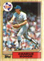 1987 Topps Baseball Cards      070      Charlie Hough